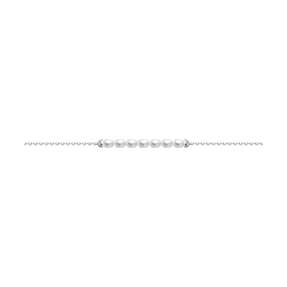 Bratara din Argint cu perle naturale Baroco , articol 92050147, previzualizare foto 1