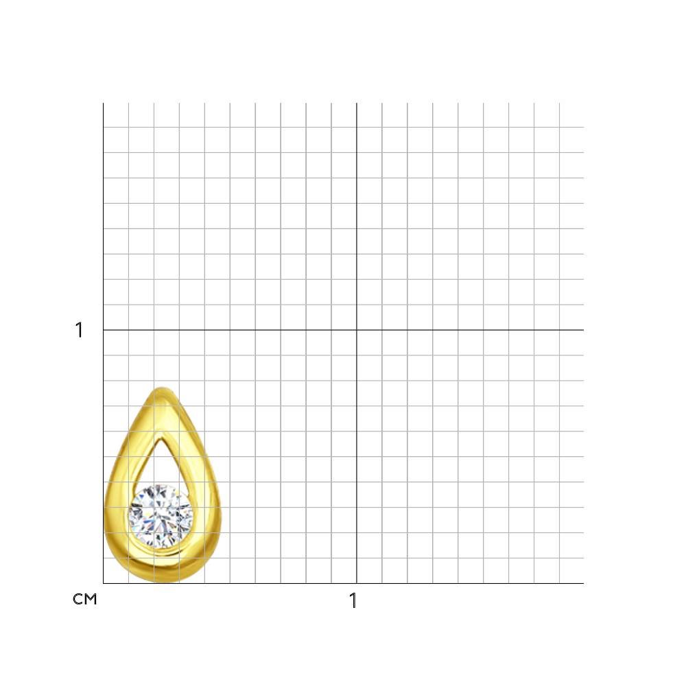 Pandantiv din Aur Galben 14K cu Diamant, articol 1030565, previzualizare foto 2