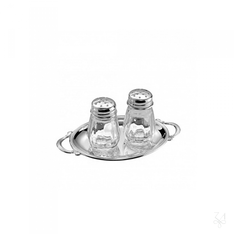 Recipient pentru sare sau piper din sticla cu Argint, articol 3079-1.927, previzualizare foto 4
