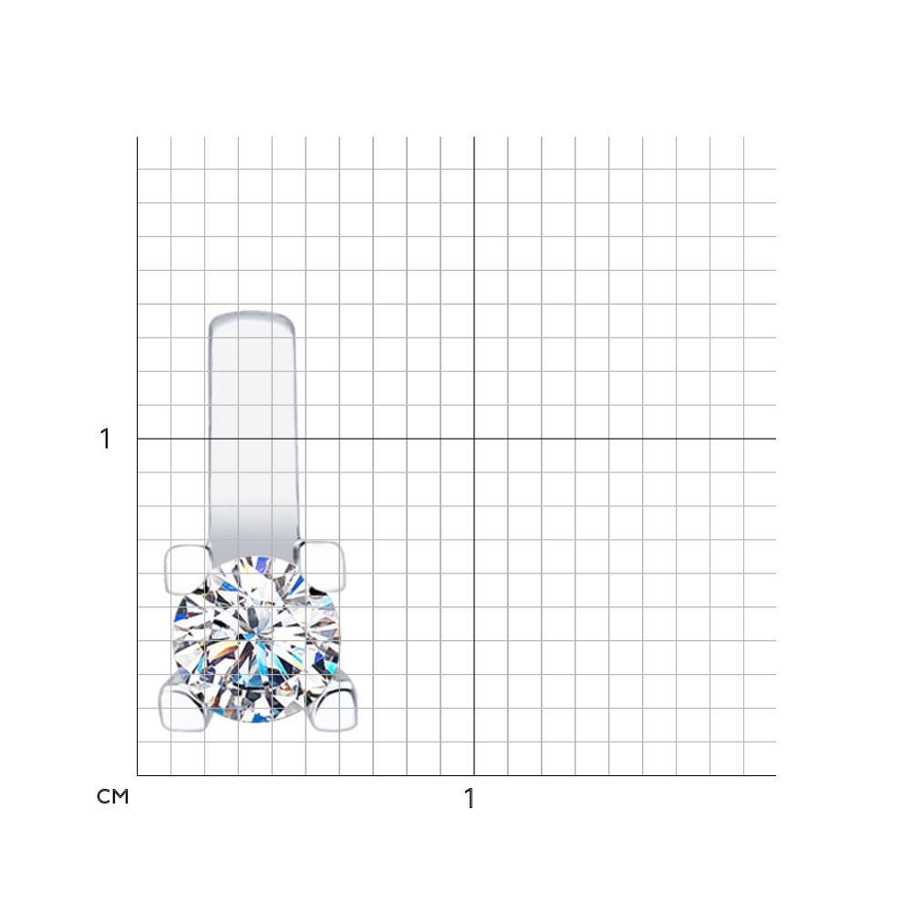 Pandantiv din Argint cu Zirconiu Swarovski, articol 89030016, previzualizare foto 3