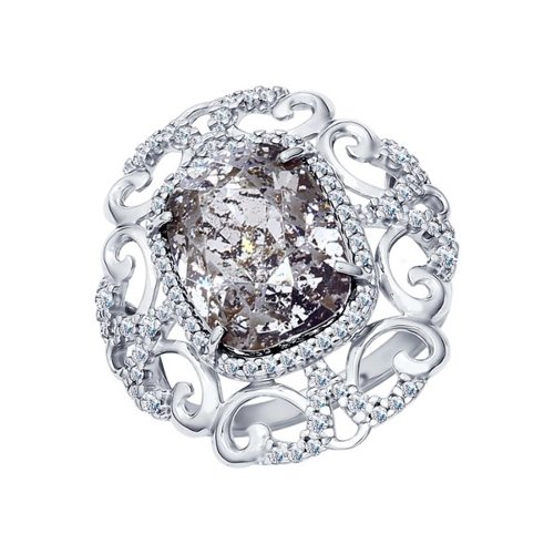 Inel din Argint cu Cristale Swarovski si Zirconiu, articol 94011944, previzualizare foto 1