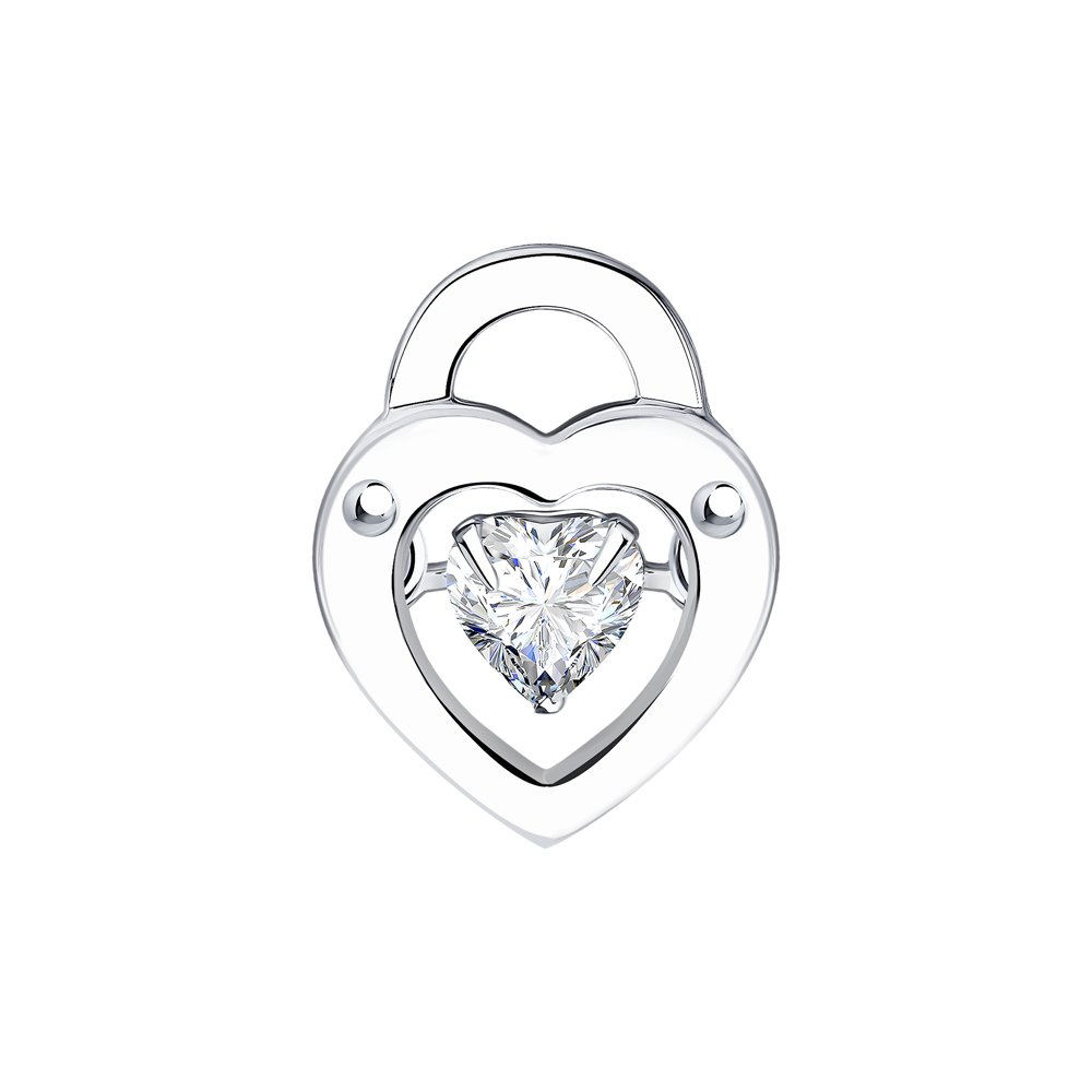 Pandantiv din Argint cu Zirconiu Swarovski, articol 89030061, previzualizare foto 1