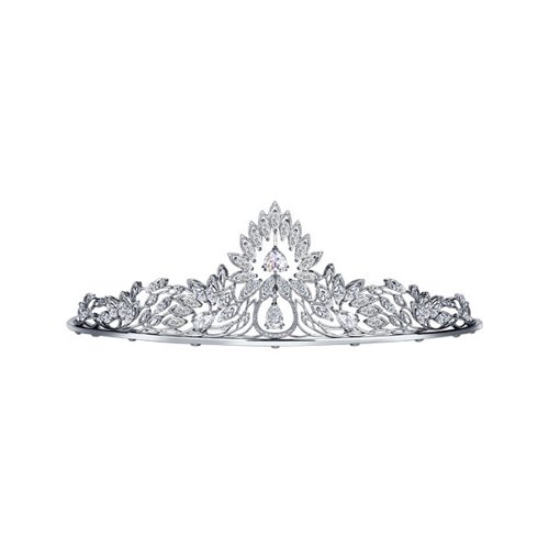 Coroana pentru mireasa din Argint cu Zirconiu, articol 94250008, previzualizare foto 1