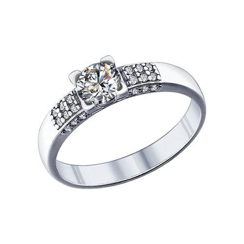 Inel din Argint cu Zirconiu Swarovski, articol 89010019, previzualizare foto 1