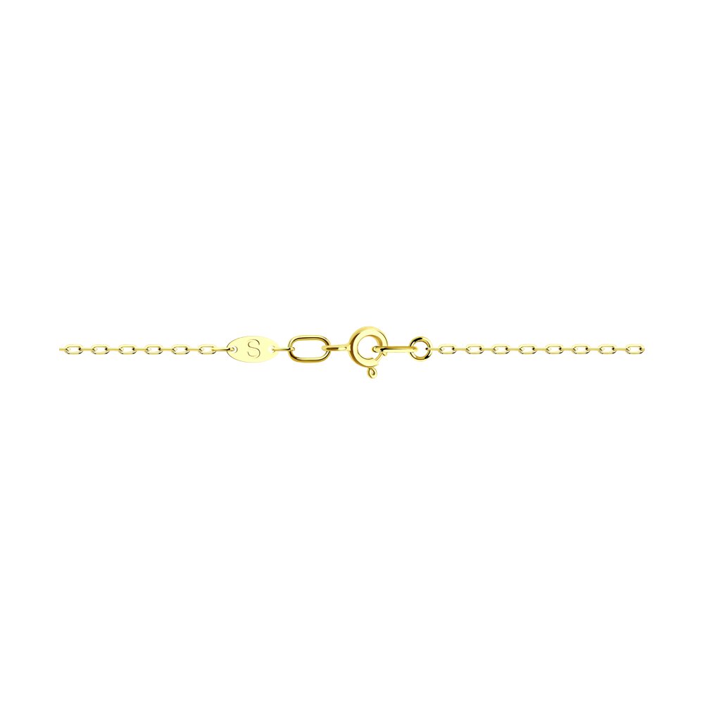 Colier din Aur Galben 14K, articol 070339-2, previzualizare foto 2