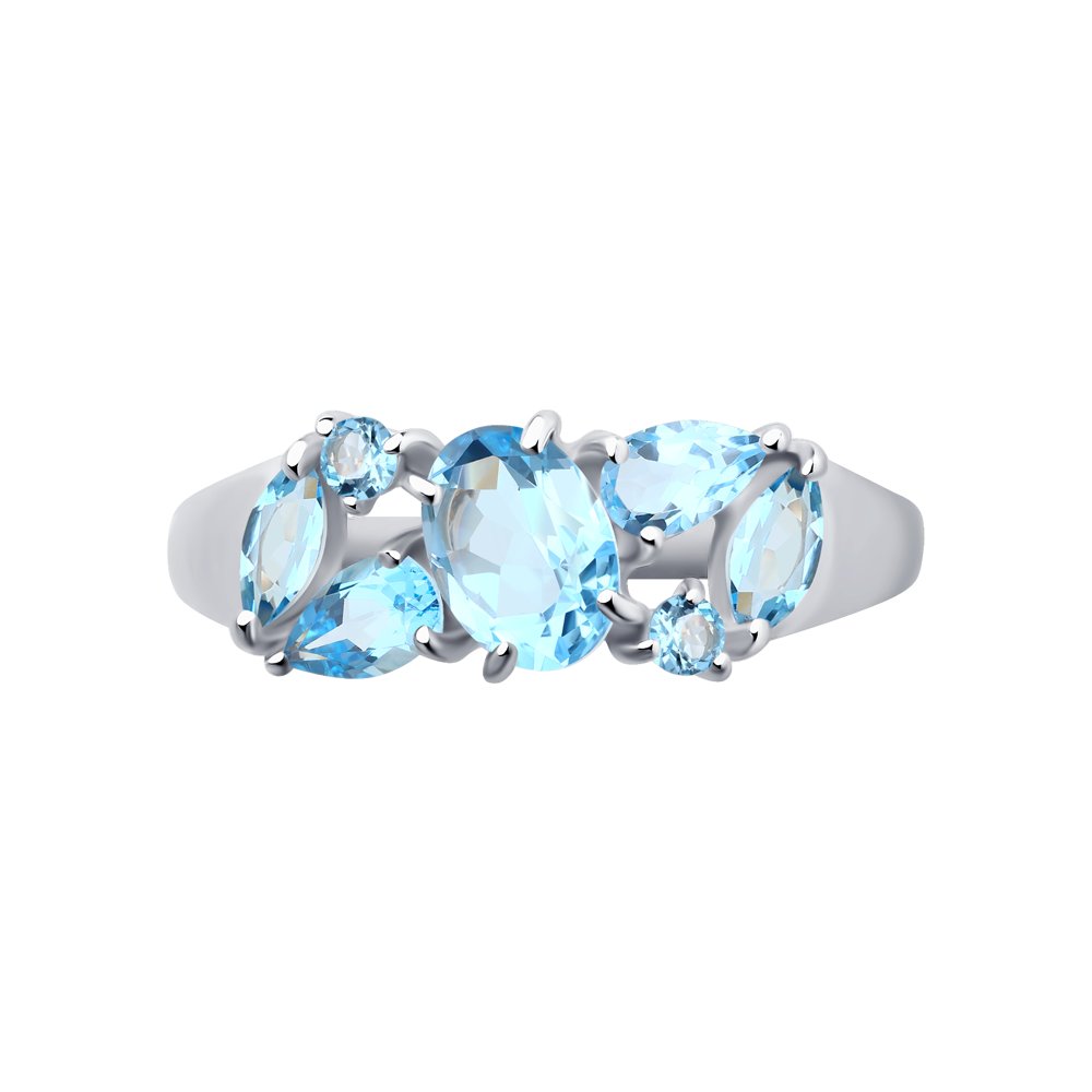 Inel din Argint cu Topaz , articol 92011808, previzualizare foto 2