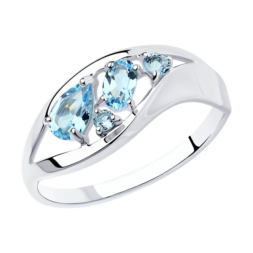 Inel din Argint cu Topaz , articol 92011636, previzualizare foto 1