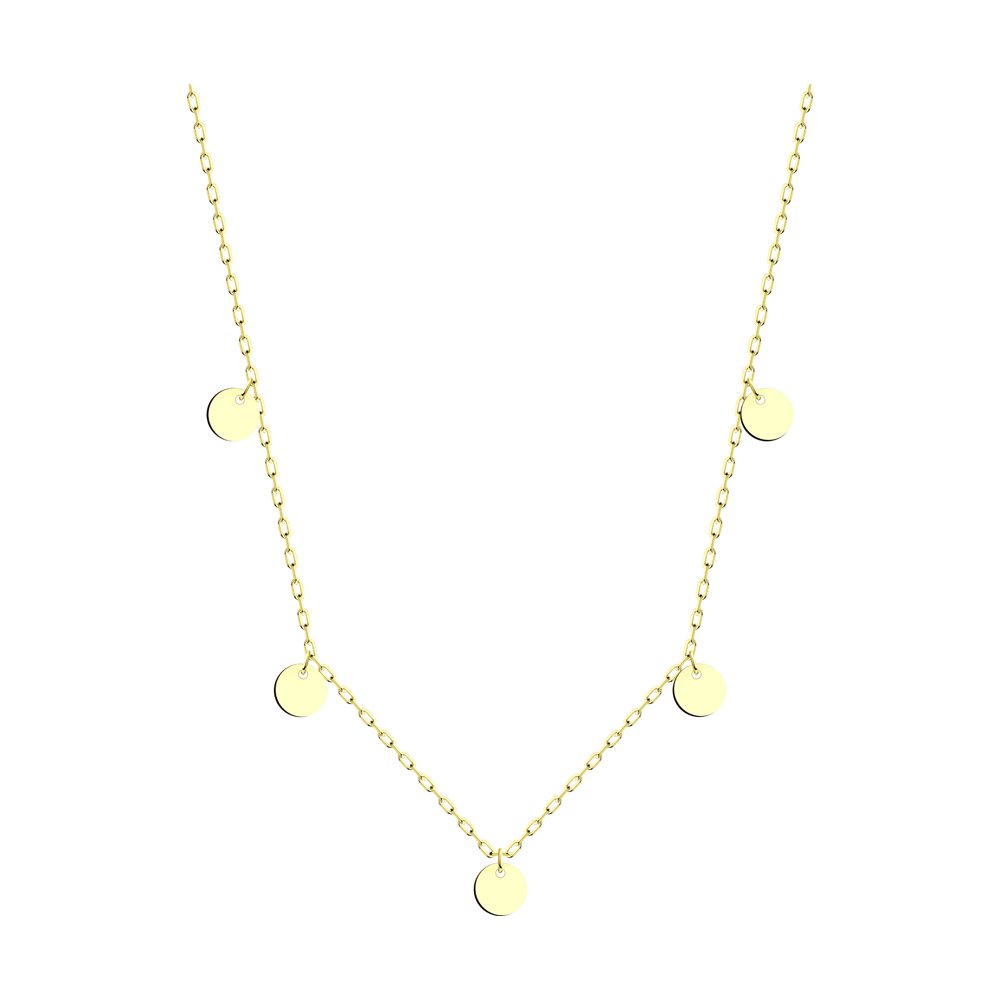 Colier din Aur Galben 14K, articol 070339-2, previzualizare foto 1