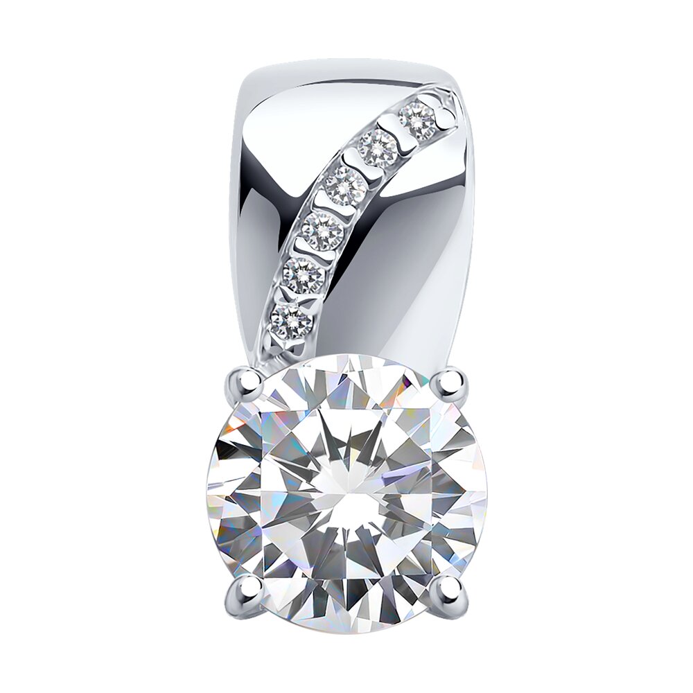 Pandantiv din Argint cu Zirconiu Swarovski, articol 89030033, previzualizare foto 1
