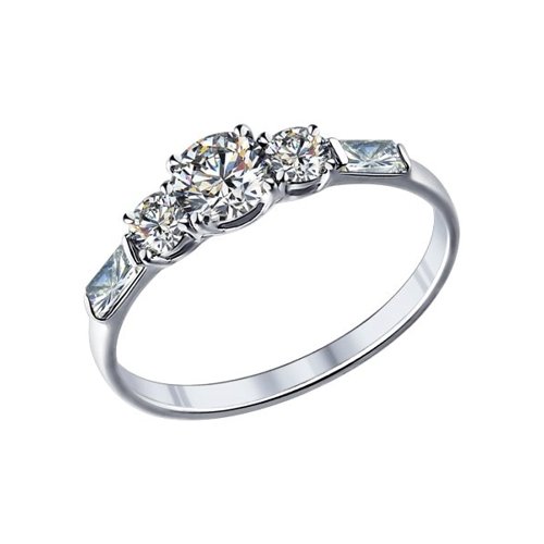 Inel din Argint cu Zirconiu Swarovski, articol 89010007, previzualizare foto 1