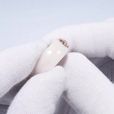 Inel din Ceramica cu Aur Roz 14K si Diamant, articol 6015016, previzualizare video 1