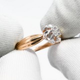 Inel din Aur combinat 14K cu Diamante