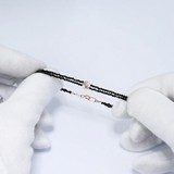 Bratara din Aur Roz 14K cu Spinel si Diamant, articol 1050119, previzualizare video 1
