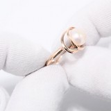 Inel din Aur Roz 14K cu Perla , articol 791126, previzualizare video 1