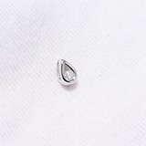 Pandantiv din Aur Alb 14K cu Diamant, articol 1030440, previzualizare video 1