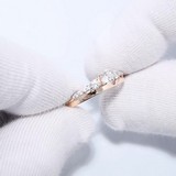 Inel din Aur Roz 14k cu Zirconiu, articol 017891, previzualizare video 1