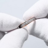 Inel din Argint placat cu Aur cu Zirconiu, articol 93010760, previzualizare video 1