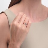 Inel din Aur Roz 14k cu Topaz, articol 715081, previzualizare video 2