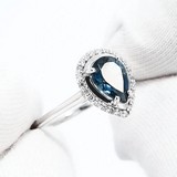 Inel din Aur 14K cu Topaz si Zirconiu, articol 716739-3, previzualizare video 1