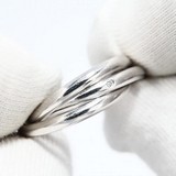 Inel din Argint cu Diamant, articol 87010080, previzualizare video 1