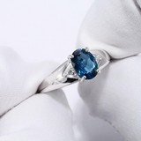 Inel din Argint cu Topaz si Zirconiu, articol 92011504, previzualizare video 1